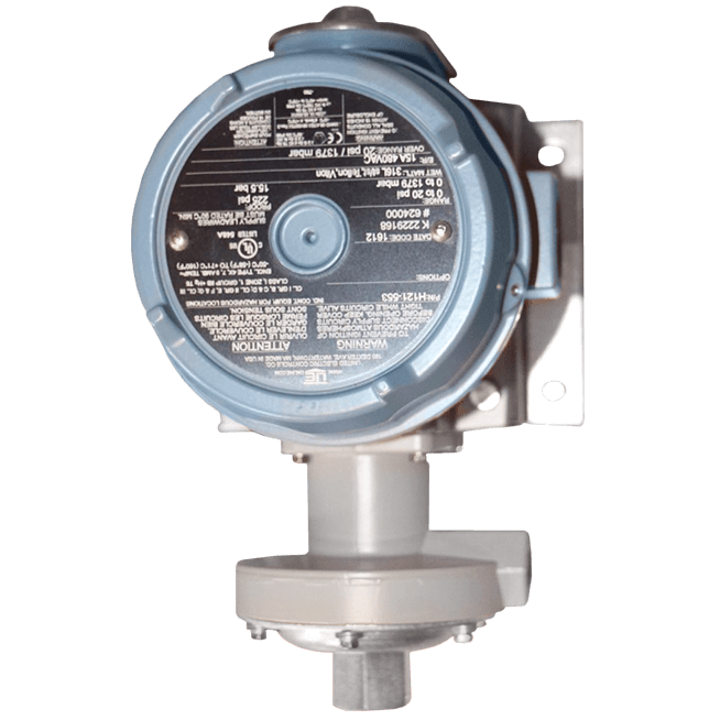 United Electric Pressure Switch, 120 Series Type H121 Models 550 to 555